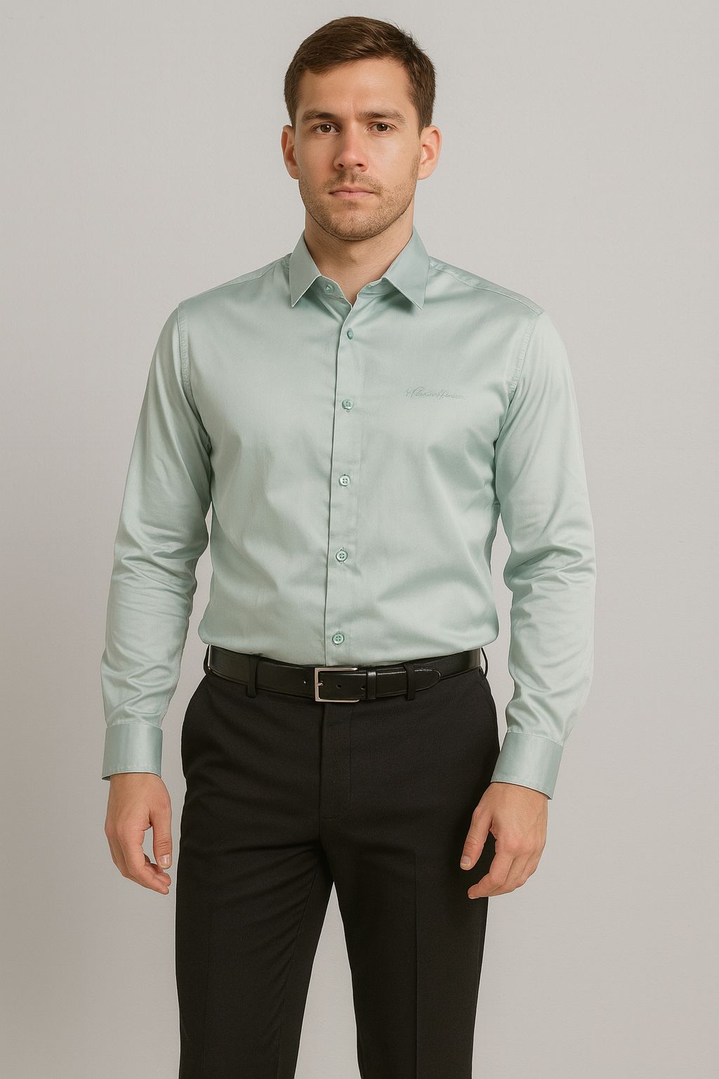 Formal Satin Shirt